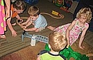 Playing with a train track
