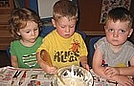 Adding water to the sand mixture