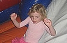 Savannah on the little slide
