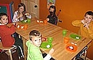 The big kids are enjoying fun treats